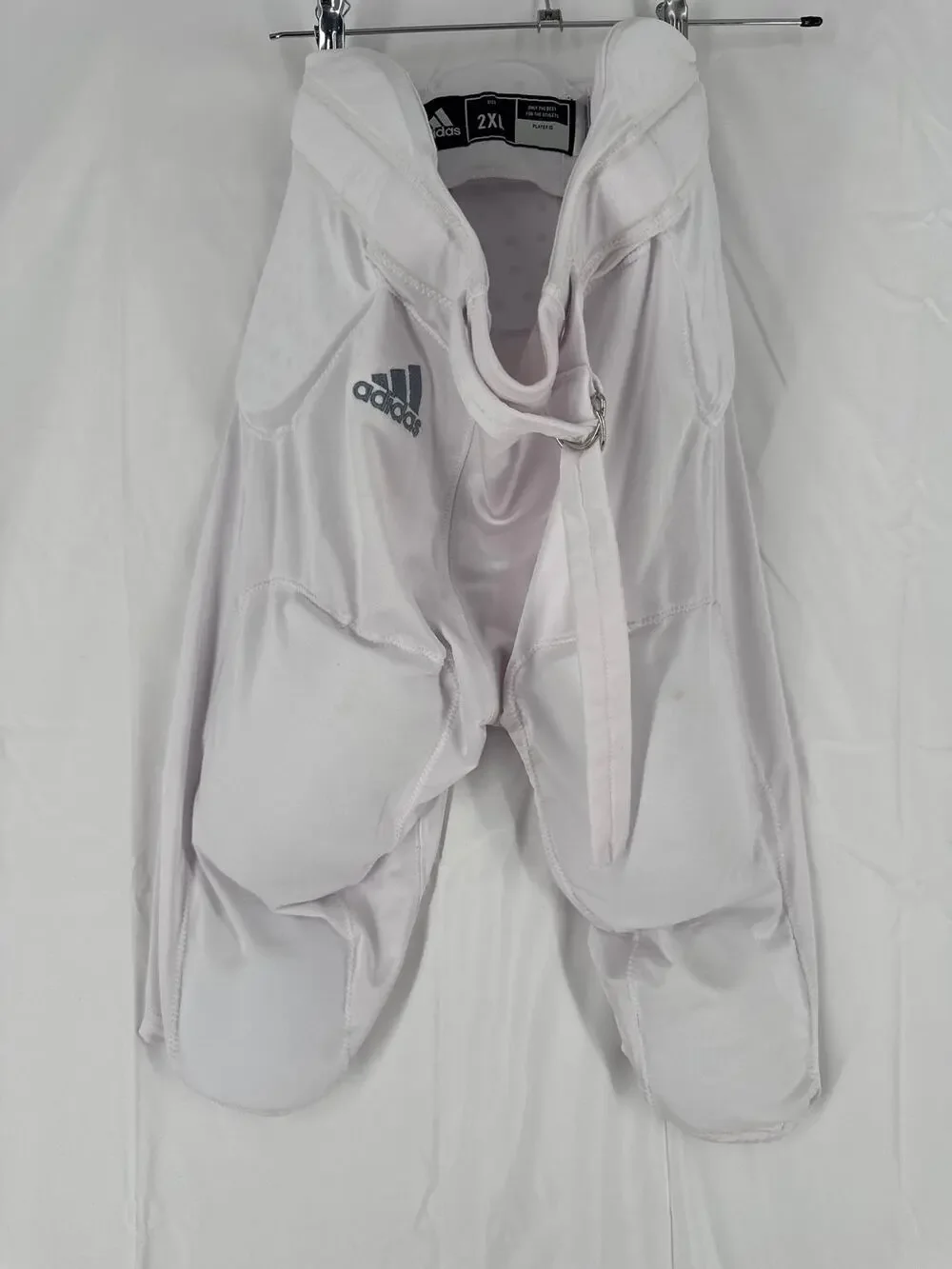 Adidas climate football integrated padded white pants size 2XL